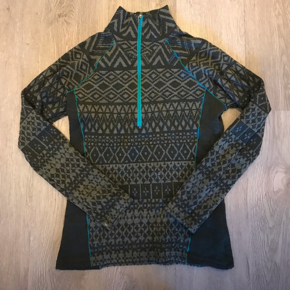 Ski and snowboard half zip